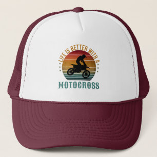 LA VIE EST MEILLEURE AVEC UN CASQUETTE DE CAMIONNE
