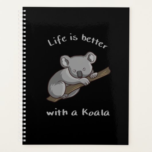 La vie est meilleure avec un koala (Devant)