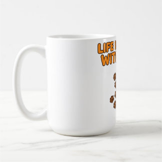 La vie est meilleure avec un mug de chien teckel