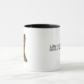 La vie est meilleure avec un mug Frenchie (Centre)