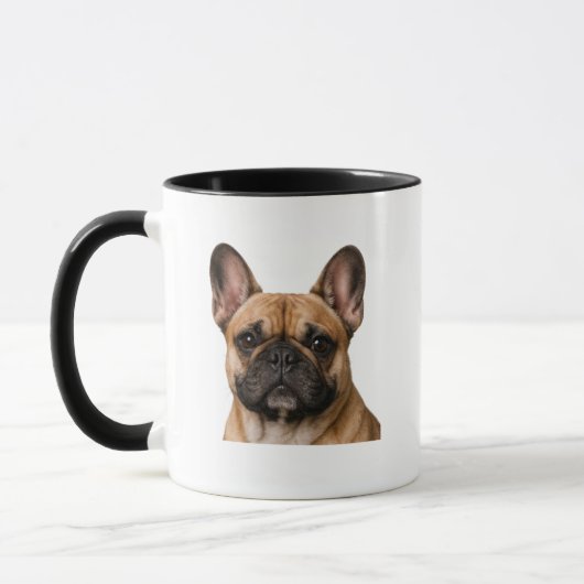 La vie est meilleure avec un mug Frenchie (Gauche)