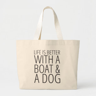 La vie est meilleure avec un sac fourre-tout à