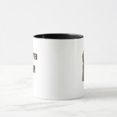 La vie est meilleure avec une tasse de café dorée (Centre)