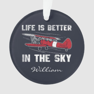 La vie est meilleure dans le ciel Pilote Noël