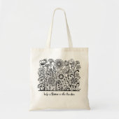 La vie est meilleure dans le Sac fourre-tout d'imp (Devant)