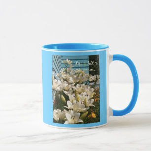 La vie est pleine d'abondance, Day Lily Mugs