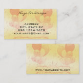 La vie est pleine du carte de visite de surprises (Devant / Derrière)