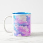 La Vie Est Si Belle Mug - Sky Blue Aesthétique Cup (Gauche)