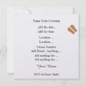 La Vie Est Si Bonne Invitation #2 (Dos)