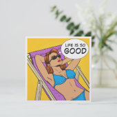 La Vie Est Si Bonne Invitation #3 Cocktail (Debout devant)