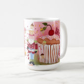 La vie est tasse douce de petit gâteau (Devant droit)