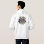 La vie est tellement canard ! Sweat à capuche (Dos entier)