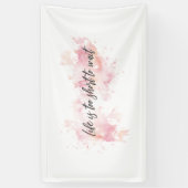 La vie est trop courte pour attendre Bannière - Mo (Vertical)