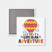 La vie est un aimant d'aventure (Recto/Verso)