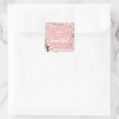 La Vie Est Un Beau Sticker (Sac)