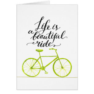 La vie est un beau vert de chaux de tour