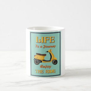 La vie est un café de voyage Mug