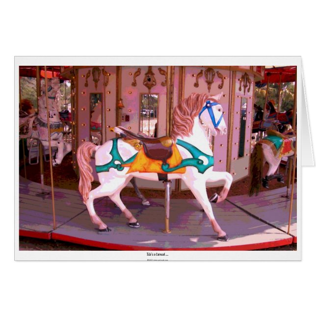 La vie est un carrousel... (Devant horizontal)