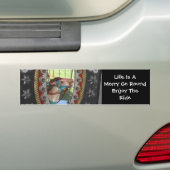 La Vie Est Un Sticker De Chaudron Rond Joyeux (En voiture)