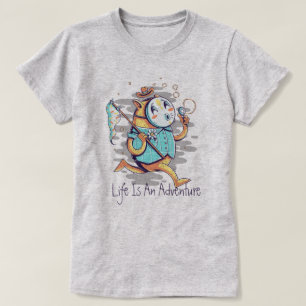 La Vie Est Un T-Shirt D'Aventure