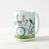 La vie est un voyage Profitez du tour Mug (Devant droit)