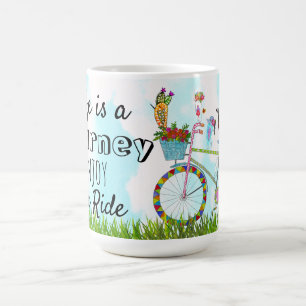  La vie est un voyage Profitez du tour Mug