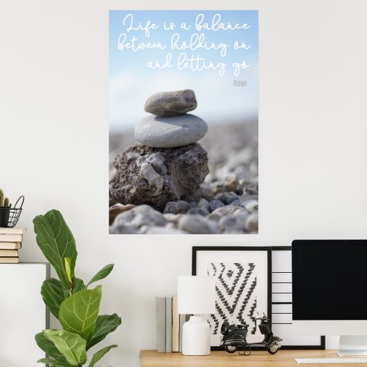 La vie est une affiche (Bureau à domicile)