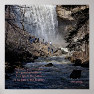 La vie est une affiche d'aventure