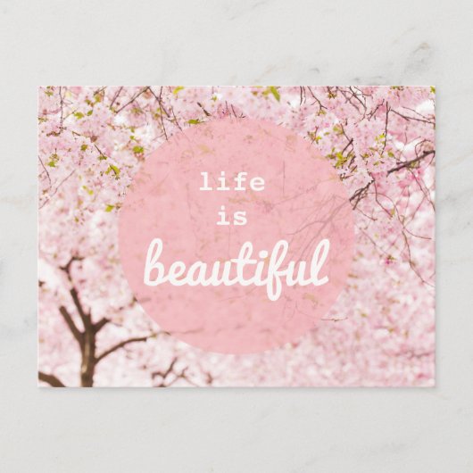 La Vie Est Une Belle Carte Postale (Devant)