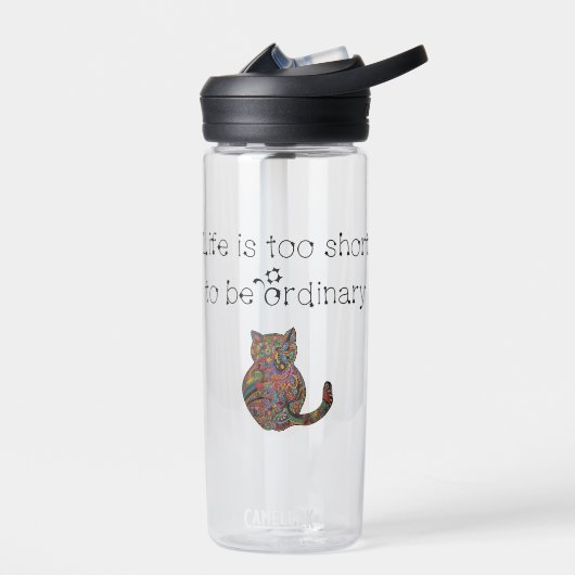 La vie est une bouteille d'eau trop courte (Gauche)