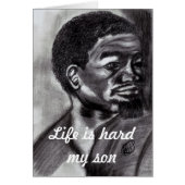 LA VIE EST UNE CARTE SON DUR (Devant)