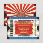 La VIE EST une invitation de Mitzvah de barre de (Devant / Derrière)