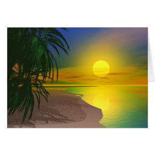 La vie est une plage ensoleillée