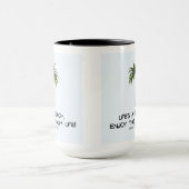 La vie est une plage, profitez de la Palm Life Mug (Centre)