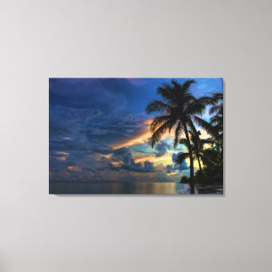 La vie est une plage - Toile Print
