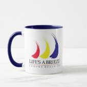 La vie est une tasse de plage de (Gauche)