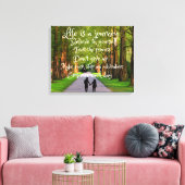 La vie est une toile de voyage (Insitu(Salon))