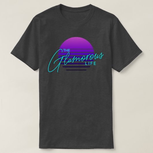 La Vie glamour TShirt (Design devant)