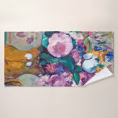La vie morte avec les fleurs, Paul Cezanne (Serviette de bain)
