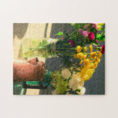 La vie morte et le puzzle floral (Horizontal)