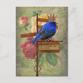 La vie n'est pas comme la carte postale de brochur