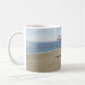 La vie n'est pas une tasse de scène de plage de (Gauche)