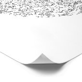 La vie océanique | Affiche décorative (Coin)