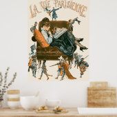 La Vie Parisienne - L'histoire de France Poster (Keuken)