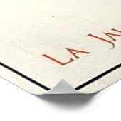 LA VIE PARISIENNE POSTER (Hoek)