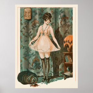 La Vie Parisienne - Rozen d'Automne Poster
