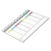 La vie. Plus Organisé. Bloc-notes Calendrier hebdo (Incliné)