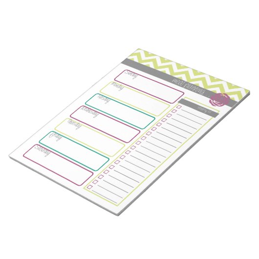 La vie. Plus Organisé. Bloc-notes de planification (Incliné)