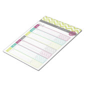 La vie. Plus Organisé. Bloc-notes pour le suivi de (Incliné)