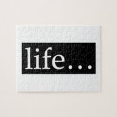 La vie... puzzle (Horizontal)